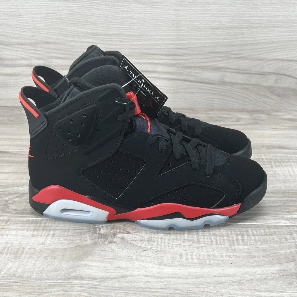 Nike Air Jordan 6 Retro Infrared Salesman Men's Size 9.5 New CT8529 001